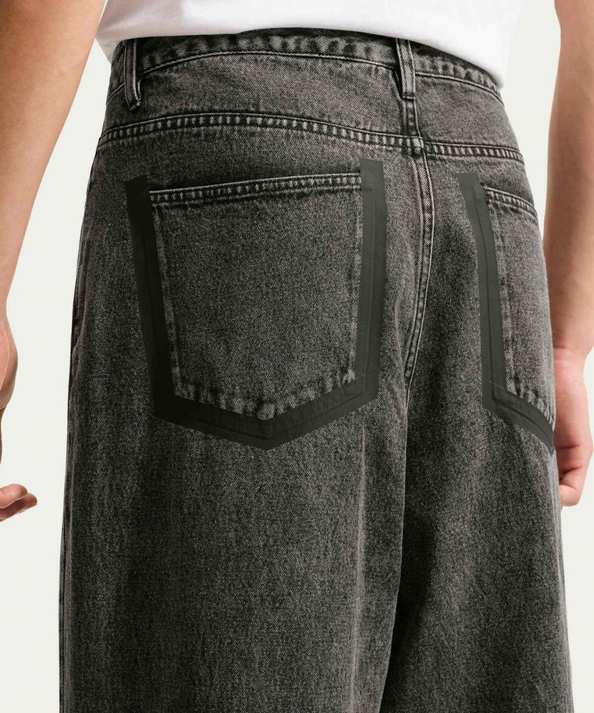 NIKE Your Message Here Black Jeans M - Black:Safety Orange / Ir8190-010