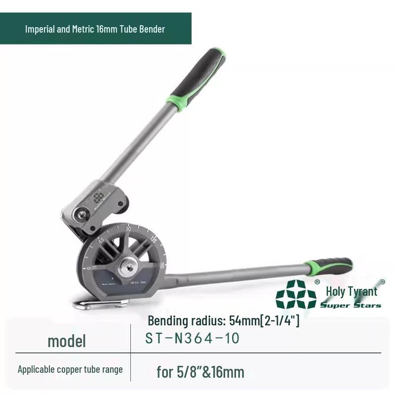 Saint-Ba Ruční ohýbačka trubek pro měď, hliník, ocel: Velikosti 6, 8, 10, 12, 19, 22