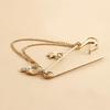 Elegante Perlenketten Quastenbrosche Mode Damen Kleidung Dekor Accessoires Schmucknadel Hosen Taillenverstellstifte Taschenanhänger Geschenke
