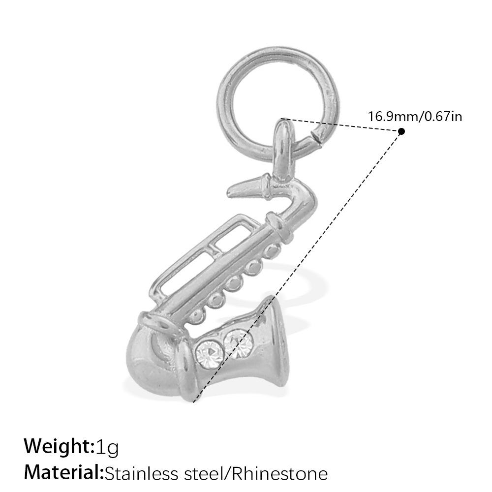 Hip Hop Toy Pistol Accessories Handsome Trend Punk Pendant
