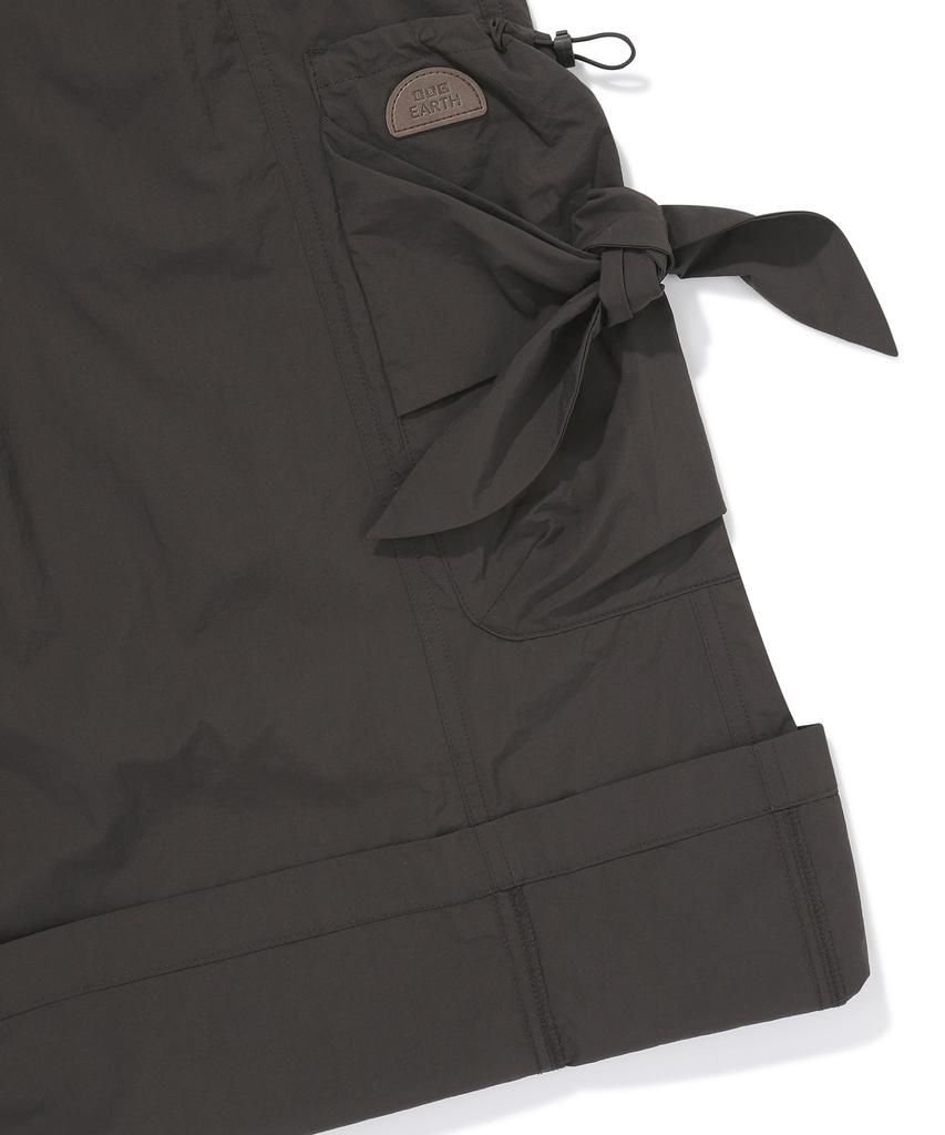 Bbc Earth Rough Ribbon Skirt Charcoal