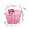 Kids Bike Basket Child Bicycle Cycling Handlebar for Girls Riding