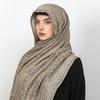 Muslim Hijab Bohemia Style Women Retro Paisley Jacquard Scarf Thick Cashmere Tassel Shawl Winter Warm Wrap Pashmina