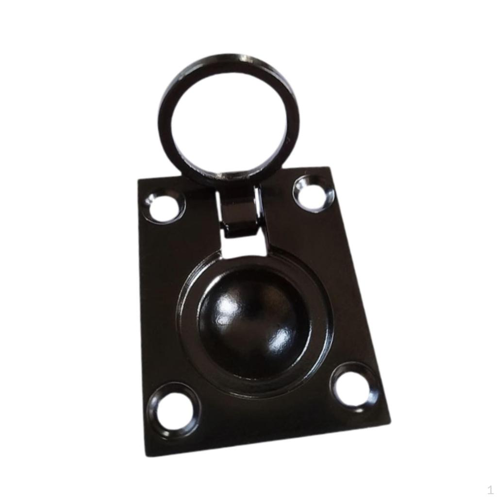 Flush Runde Pull Boot Luke Griff Elegante Saving Platz Edelstahl Einbau für