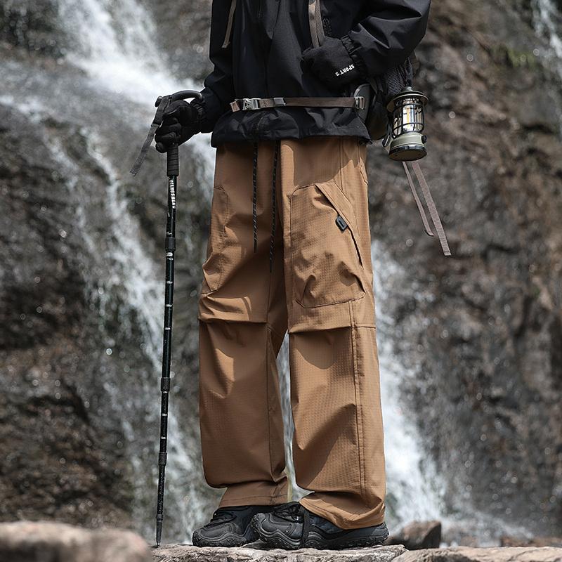 Casual Pants for Men New Style Trendy High Street Work Pants for Men Outdoor Waterproof Charge Pants for Men