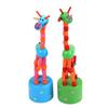 Wooden Toys Simulation Giraffe Blocks Rocking Dance Stand By Wire Control Learning Education Fun Funny Gadgets Interesting Toys