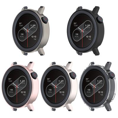 PC Hollow Case Anti-scratch Protective Shell Anti-Drop Protective Frame Bumper Protector Cover for CMF Watch Pro 2 Samrt Watch
