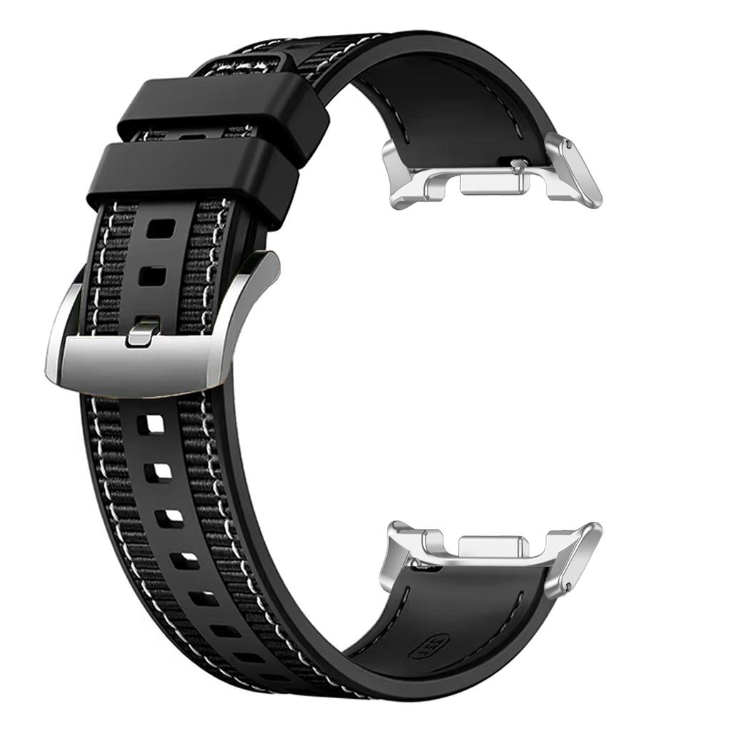 NEW Nylon Silicone Strap for Samsung Galaxy Watch 8Classic 46mm 8 40mm 44mm Correa Sports Band for Galaxy Watch Ultra 2025 47mm