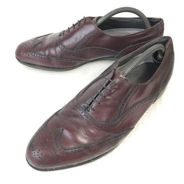 

Dexter Full Brogue Wingtip Goodyear Leather Shoes Brown 11M 28.5 Made in USA