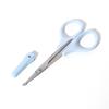 Professional Beauty Makeup Scissors Multifunctional Round Head Nose Hair Scissors  Salon
