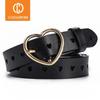 New Buckles Belt Female Deduction Side Gold Buckle Jeans Wild Belts for Women Fashion Students Simple Casual Trousers Belt LB012