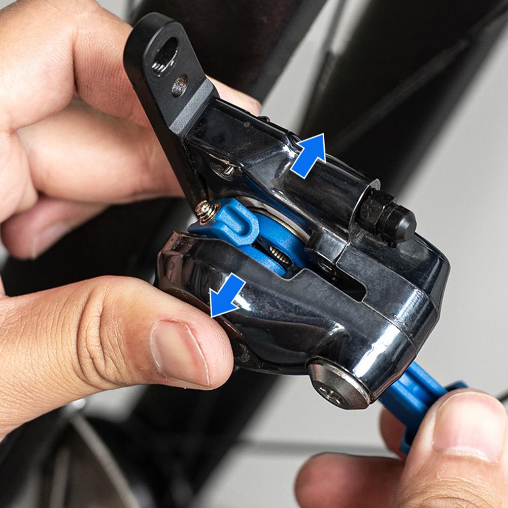 Bike Hydraulic Disc Brake Piston Press Tool Bicycle Brake Piston Press Tool Plastic for Brake Caliper Adjustment Repair Wrench