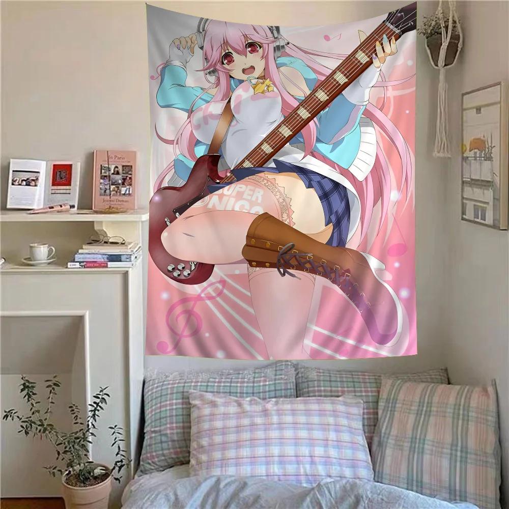 VIKAMA 2026 New Supersonic Manga Tapestry  Classic Anime Wall Hanging  Aesthetic Decor for Living Rooms Bedrooms and Dorms