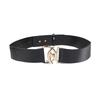J Simple and Versatile Crocodile Pattern Waist Seal Atmospheric and Fashionable Ladies Wide Belt