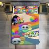 Hra D-Dandy's World Povlečení 3D Tištěná Sada Povlaku na Přikrývku s Povlaky na Polštáře Chlapec Dospívající Děti Narozeninový Dárek Měkké Roztomilé Ložní Prádlo