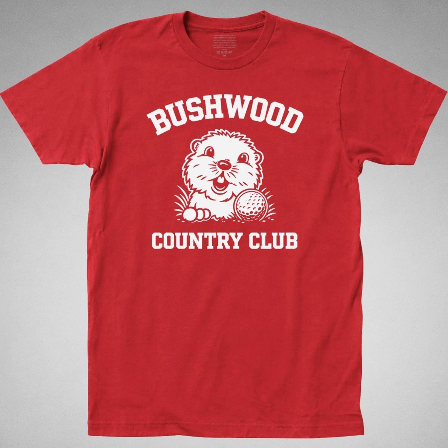 BUSHWOOD COUNTRY CLUB T-Shirt tee CADDYSHACK golf Mr. Gopher 1980 dvd movie L