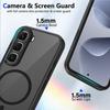 KEYSION Magnetic Phone Case for for Infinix Hot 60i 4G TPU+PC Matte Translucent Shockproof Cover for Infinix Hot 60 Pro+ 60 5G