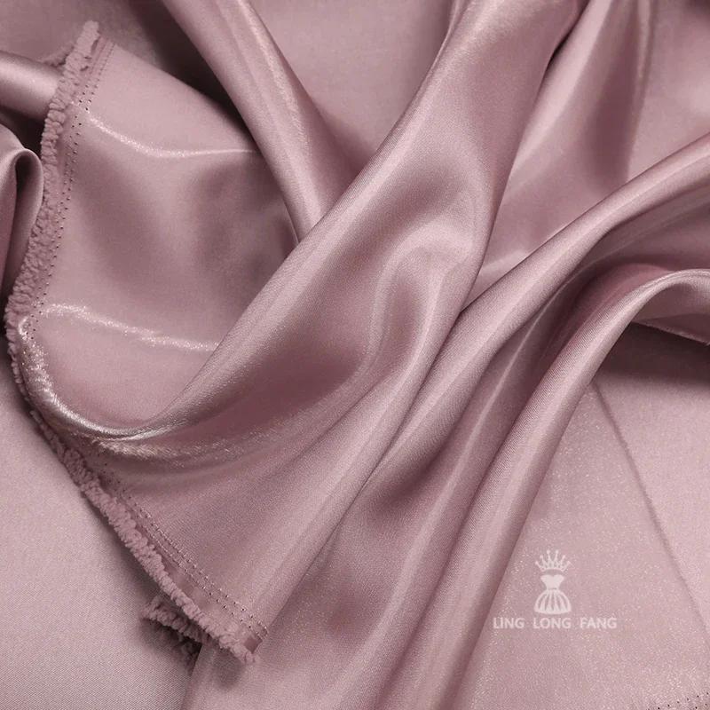 100x150 ס"מ רקע משי פילגש שיפוע חתונה שמלת Hanfu בד פנטזיה נוצץ זכוכית משי סאטן מפת שולחן