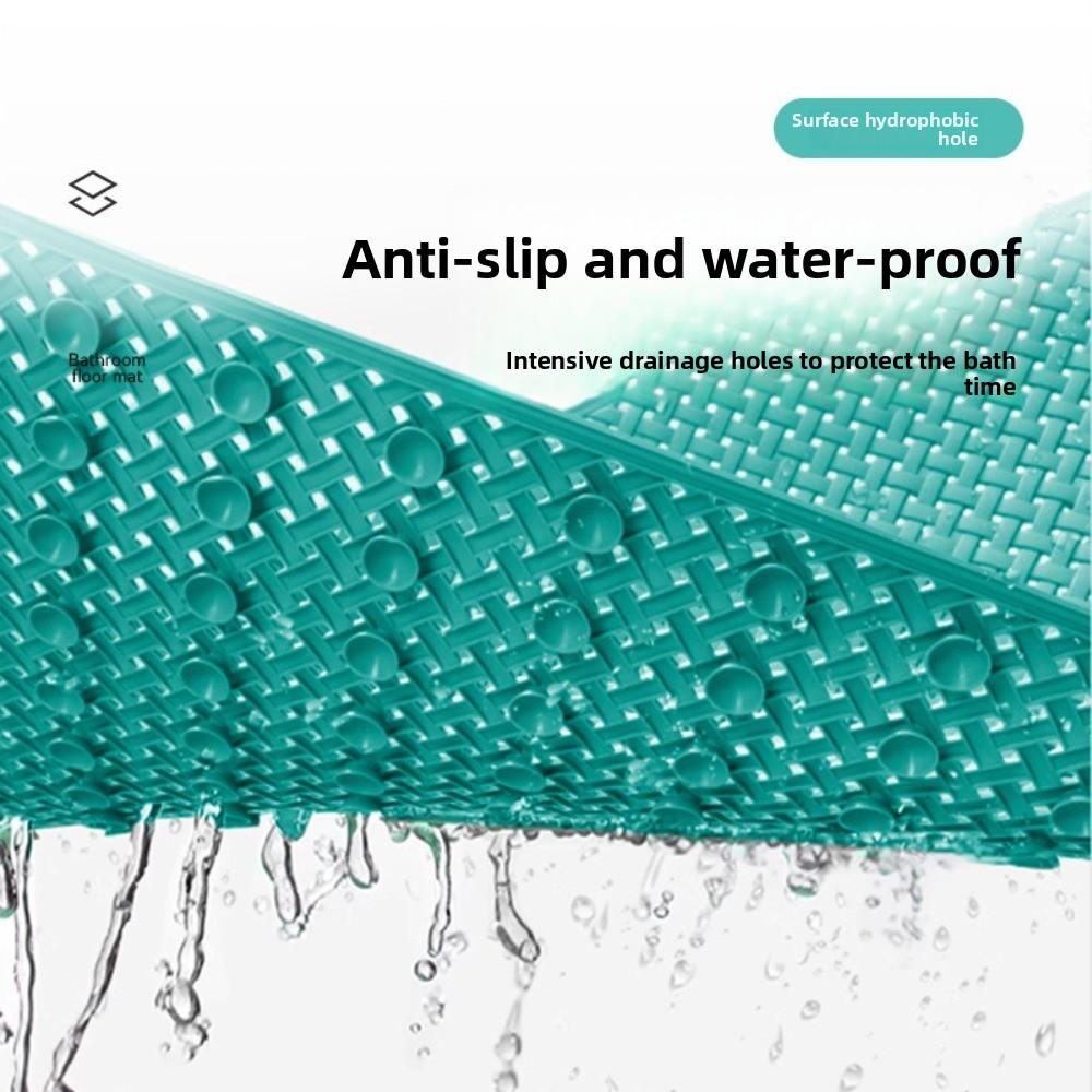 Quick Dry Bathtub Mat Textured Surface Shower Mat Comfort Floor Mat Hotel