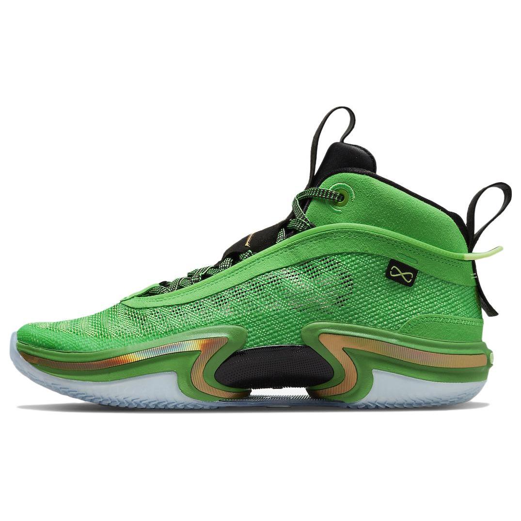 

Новые JORDAN 36 Green Spark CZ2650-300 42.5