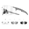 SCVCN New Photochromic Cycling Sunglasses Outdoor Road MTB Bike Eyewear Sports Running Hiking Glasses Men Women UV400 Goggles