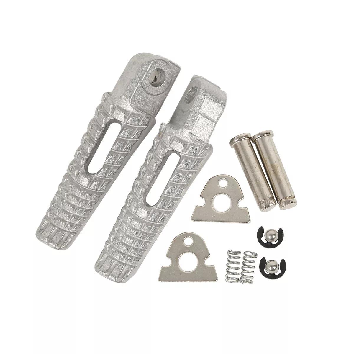

Fit for GSX-S750 GSX-S1000 2018 Motorcycle Rear Footrest Footpeg Foot Peg Pedals GSX-S 750 1000 SV650 B-KING 2008 - 2013 серебряный