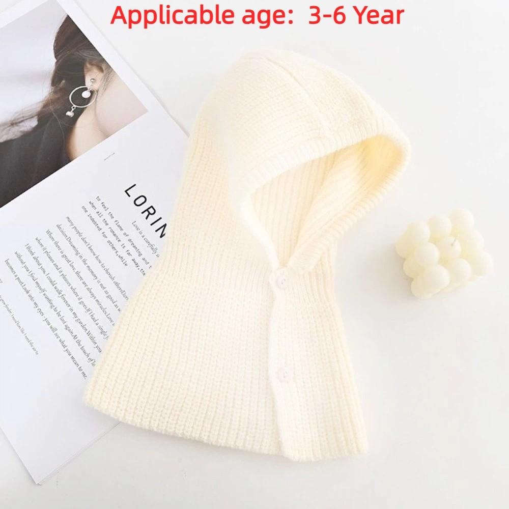 Warm Winter Hat Coldproof Beanie Cap Cute Kids Balaclava Hat Newborn Toddler