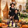 Set di vestiti da strega di Halloween per mamma e figlia