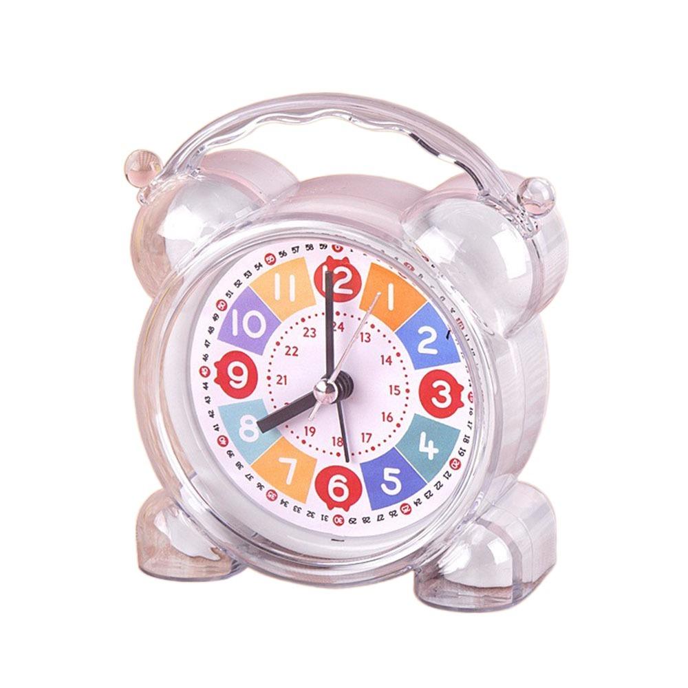 Early Education Children Desktop Clock Silent Table Alarm Clock  Bedroom Bedside