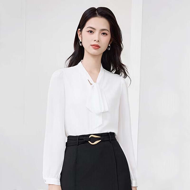 JESSIE Elegant French Style Long Sleeve Blouse