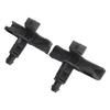 Replacement Kit for Smart For Fortwo Hood Locks (2008 2012) Four Component Set with Direct Compatibility to OEM Numbers