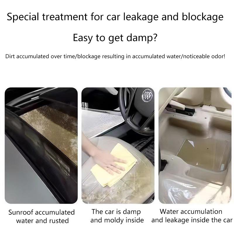 Speciální čisticí nástroj na ucpávání odvodňovacích trubek olejové nádrže, kartáč na čištění odvodňovacích otvorů střešního okna, dveří bagru