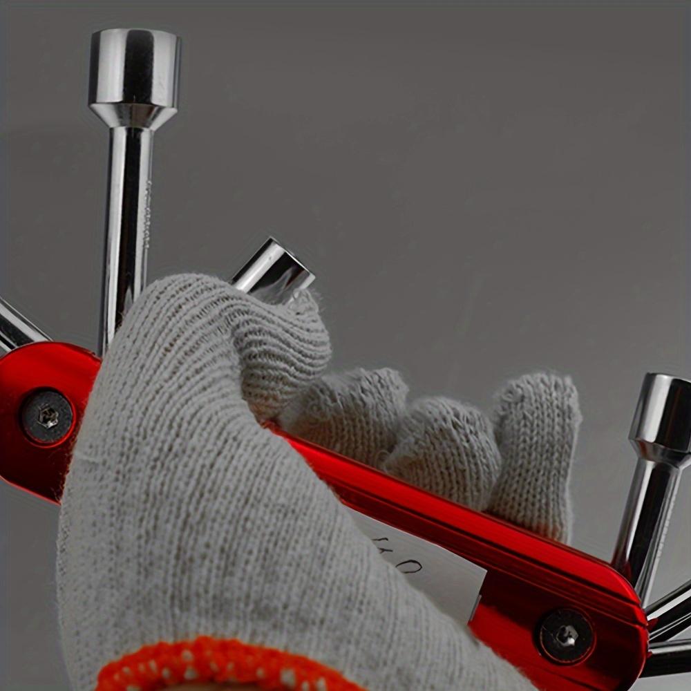 Portable Socket Wrench Universal Household Universal Hexagon Combination Set for Car and Motorcycle Maintenance Tools