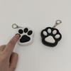 Cartoon Kawaii Cat Claw Button Decompression Toy Key Ring Pendant Cute Couple Car Bag Pendant Creative Keychain