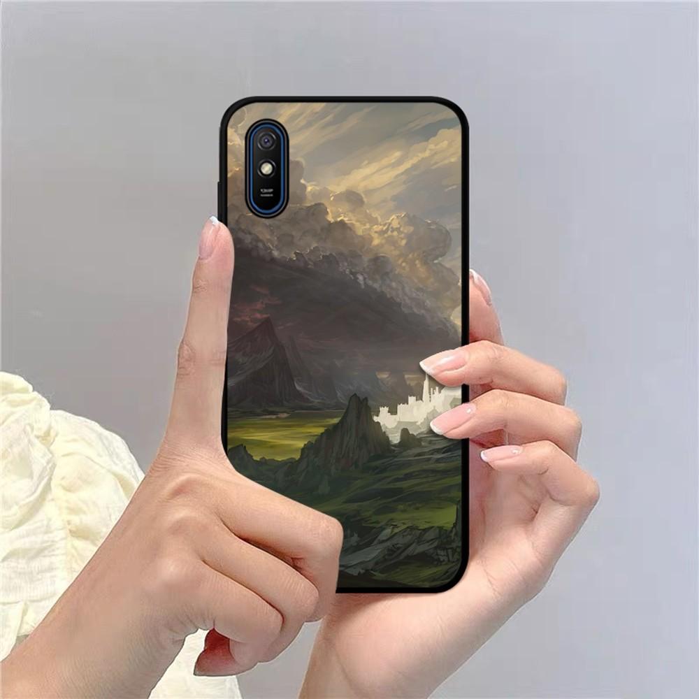 L-Lord-Of The-Rings Phone Case For Redmi 5 6 7 8 9 10 Plus Pro 6 7 8 9 A GO K20 K30 K40 Pro Plus F3 Fundas