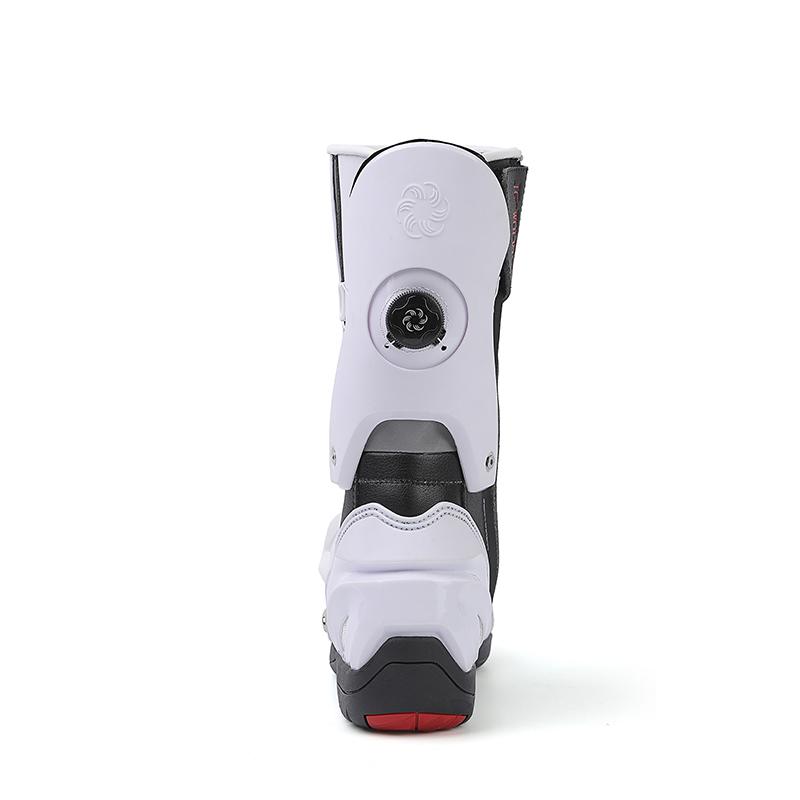 Men‘s Gear Shift Motorcycle Boots Off-road Motorbike Riding Shoes Mid-calf Motorcycle Protective Boots Four Seasons Botas Moto