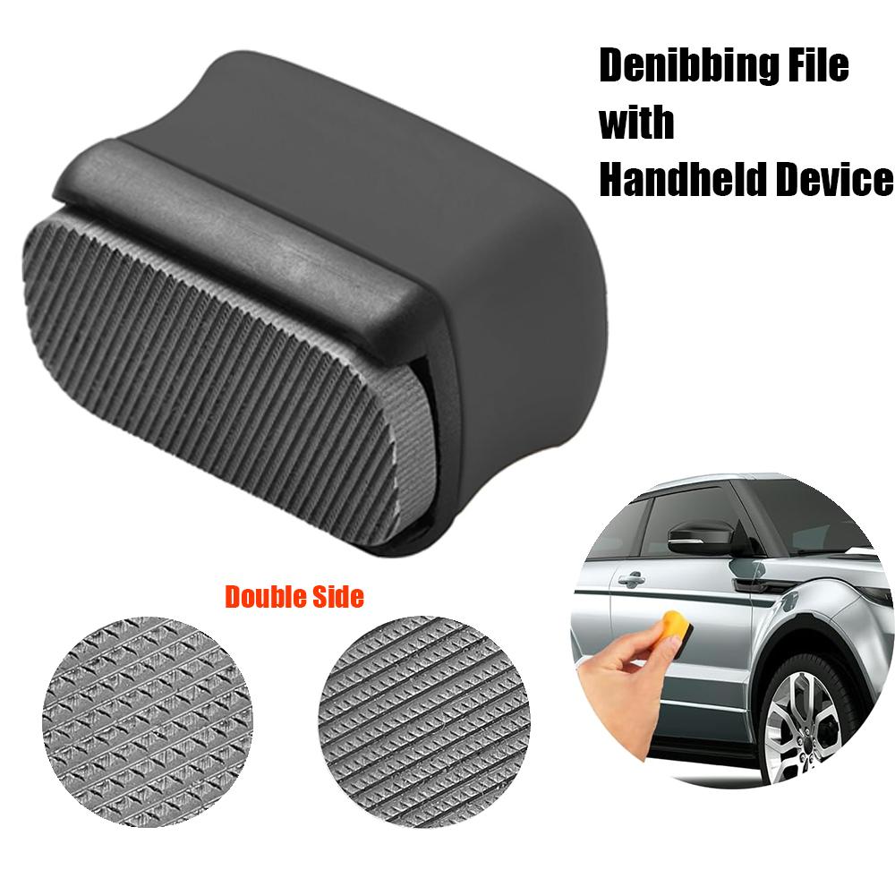 Denibbing File With Handheld Device Double-Sided Grinding Mini Tools Tool Precision Files Car Paint Remover Tool