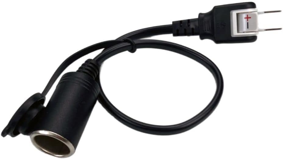 DC 24 V Outlet Converter Cigarette Lighter Socket for Trucks (19.7 inches (50 cm)