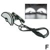 Motorcycle LED Triangle Demon Eye Light Evil Eyes Headlight Projection Board Soft Decal Top Car Decoration Accessories
