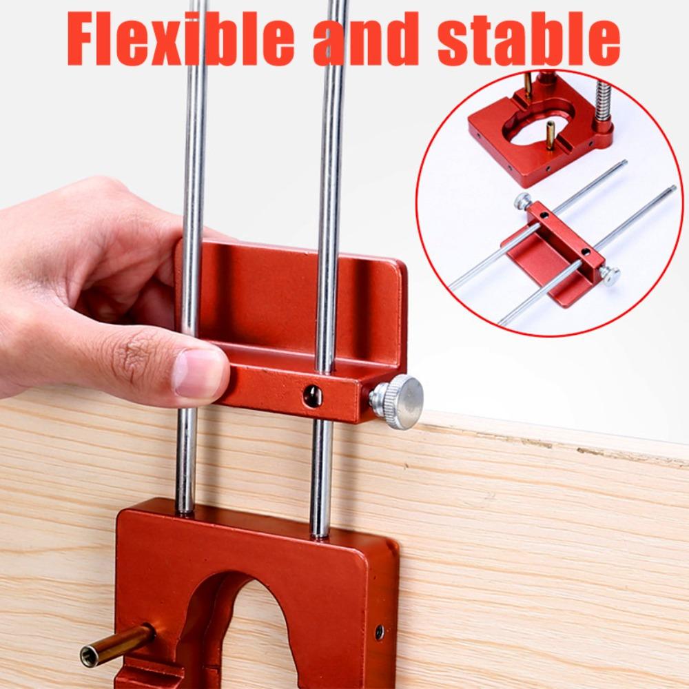 Holder Drilling Jig Precise Punch Locator DIY Drilling Positioner  Woodworking