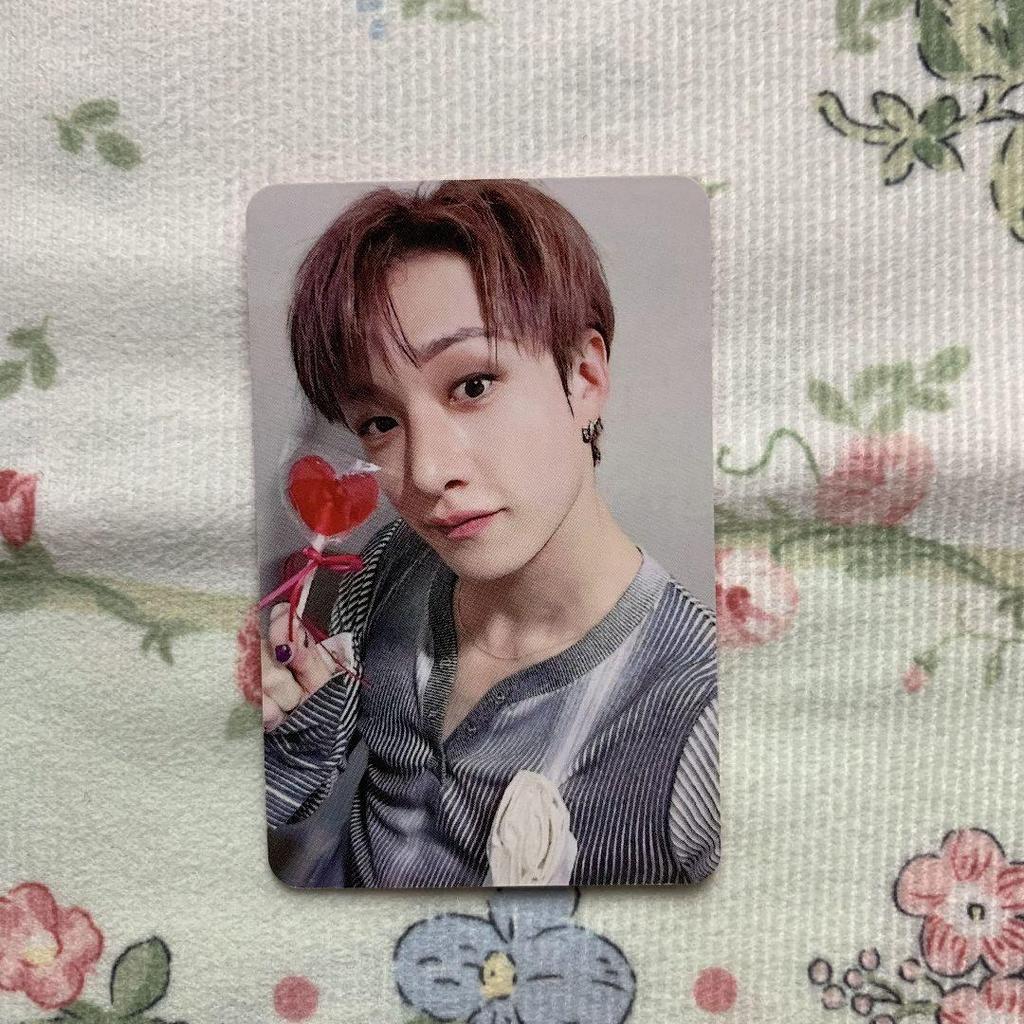 [USED] Stray Kids Sumin Event Raku-STAR Limited Winning Trading Card Bang Chan