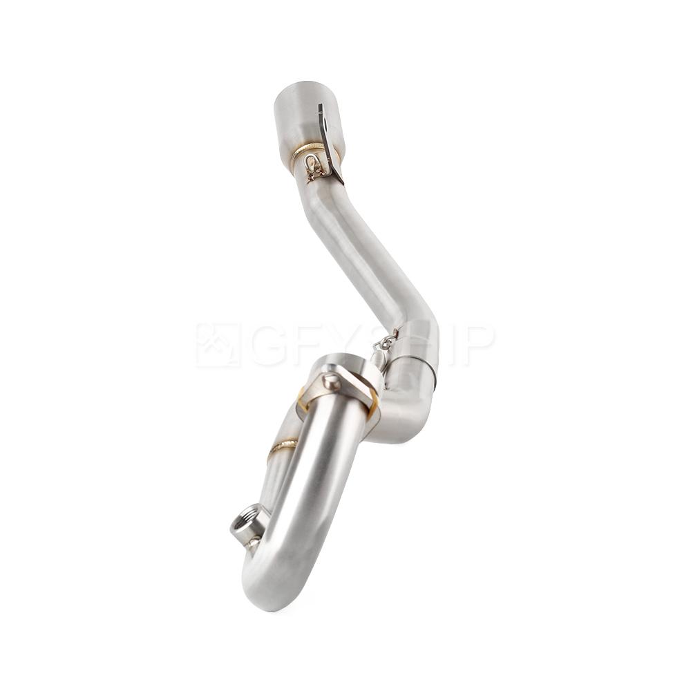 For Aprilia For Kawasaki For Keeway For SINNIS All Models Based QML125GY-2B Motorcycle Exhaust Header Link Pipe 51MM Slip-on