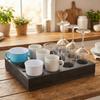 Large Storage Box Thickened Cup Holder Sturdy Light Takeout Cup Trays Multi-Cup Coffee Carrier Campervan