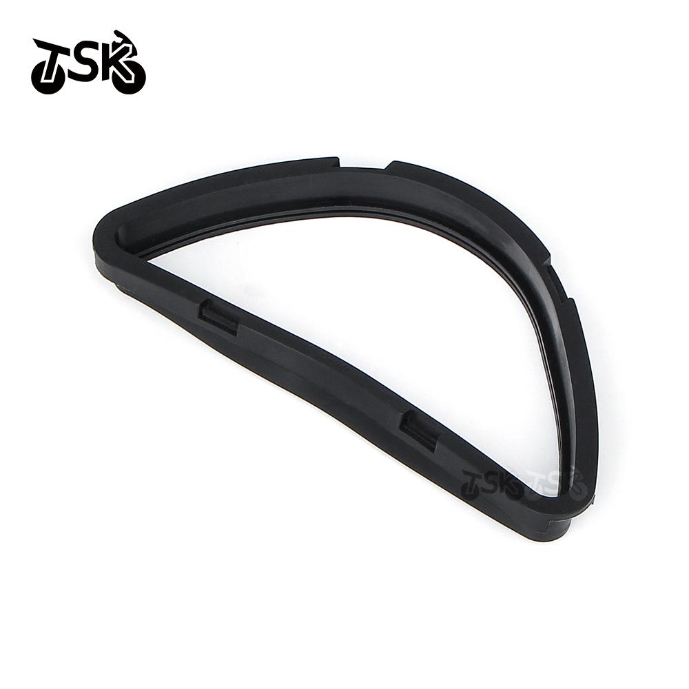 Ram Air Intake Tube Duct Pipe Seal Rubber Ring For Kawasaki ZX6R 2009-2012 ZX-6R Motorcycle Front Ram Air Duct Parts чёрный