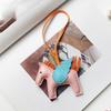 Cute Angel Wing Horse Keychain Pendant for Women Girls Fashionable Mini Horse Shape Bag Charm Oranemnt for Handbags