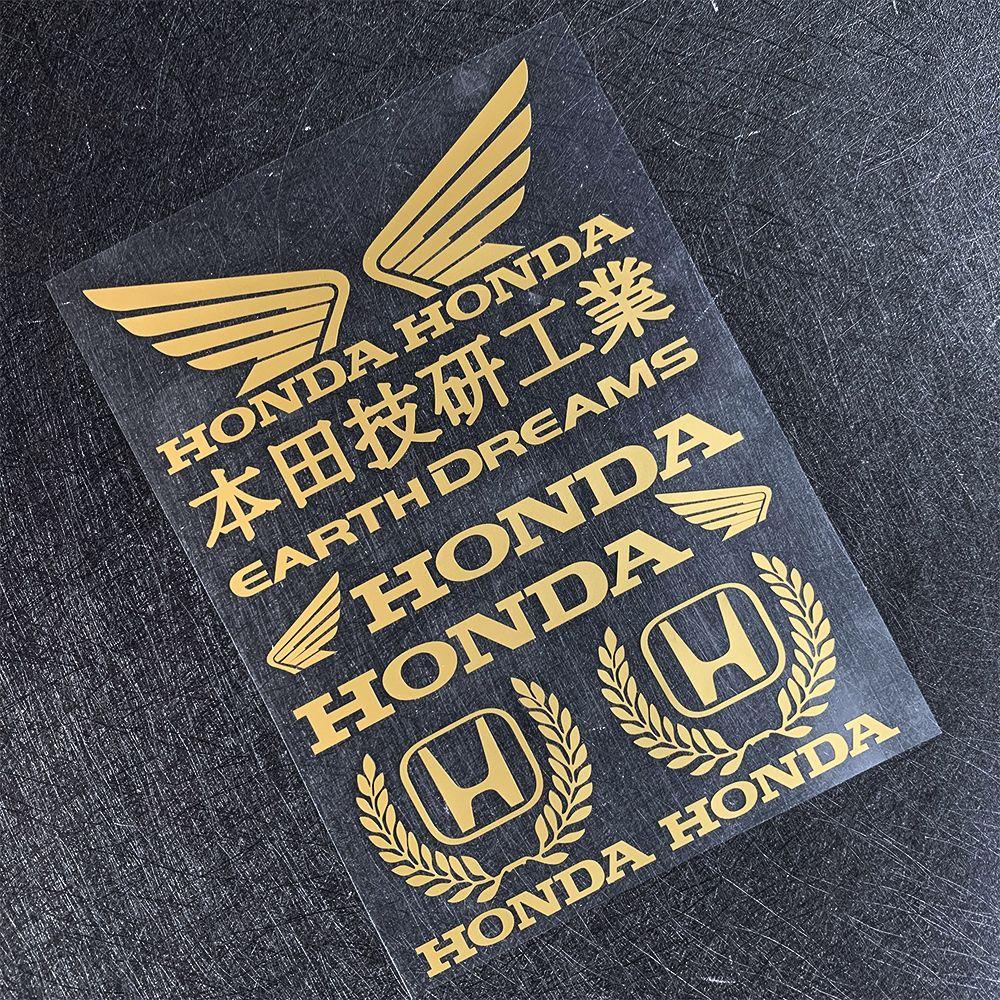 Car 3D Motorcycle Reflective Decals Wings Stickers For HONDA Eagle Head NX125 300 R CB400X CBF190R For Honda NC750 NC 750X 750 X