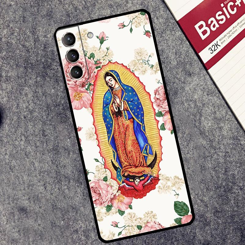 Virgin Mary Christian Case For Samsung Galaxy S24 S22 S23 Ultra Note 20 S9 S10 Note 10 Plus S20 FE S21 FE Cover