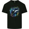 A Colourful Orca Killer Whale Mens Cotton T-Shirt Tee Top
