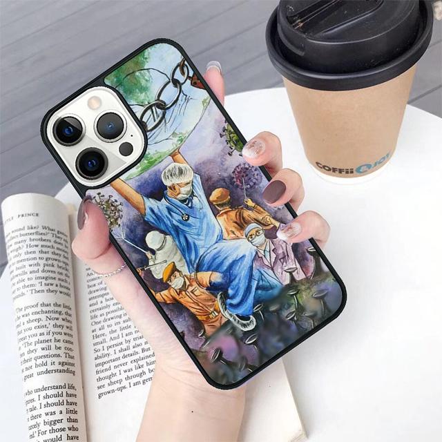Cartoon Medicine Doctor Nurse phone Case Cover For iPhone 17 Air 16 15 14 Plus 11 12 13 Pro Max coque