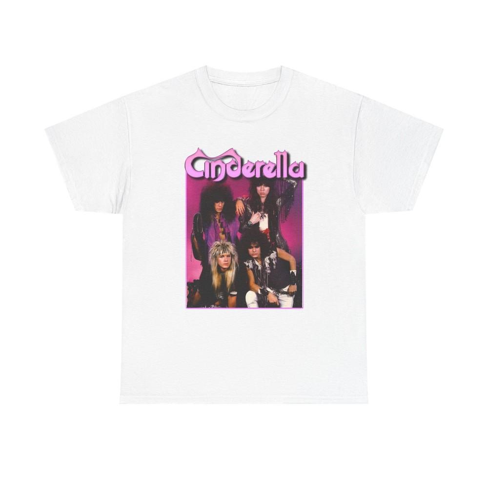 Cinderella Graphic T Shirt Vintage Rock Band Merch Unisex Heavy Cotton Tee 1 Unisex T-Shirt XXXL